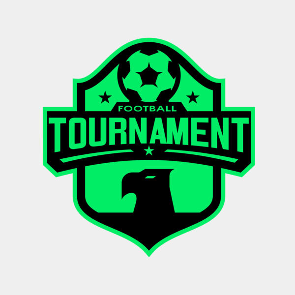 Tournament Football logo template 02 Thumbnail