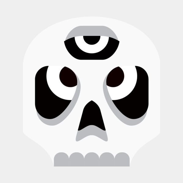 Elements Skulls logo template 18 Thumbnail