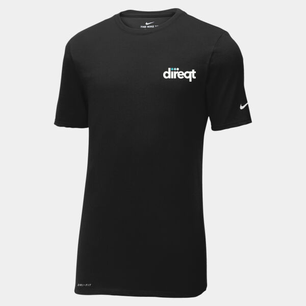 Crest Print Color Logo - Dri FIT Cotton/Poly Tee Thumbnail