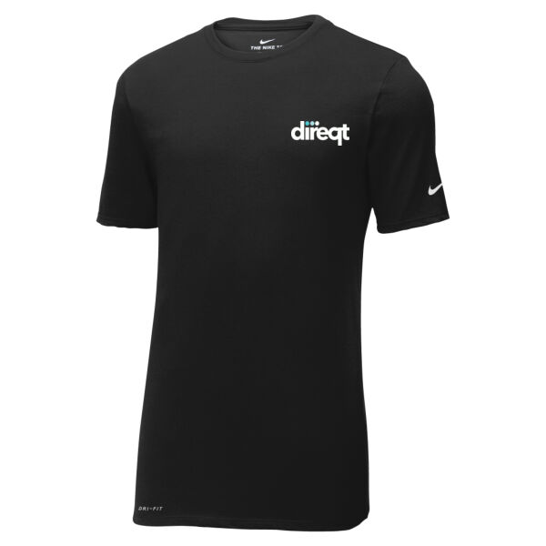 Crest Print Color Logo - Dri FIT Cotton/Poly Tee Thumbnail