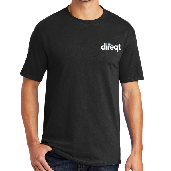 Crest Print Color Logo - Core Blend Tee Thumbnail