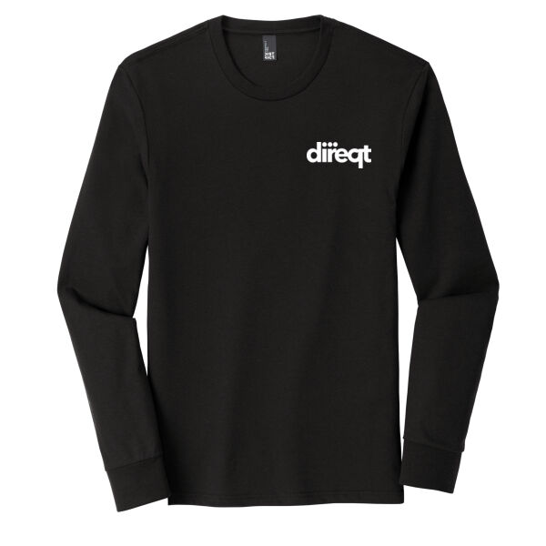 Crest Print White Logo - Perfect Tri ® Long Sleeve Tee Thumbnail
