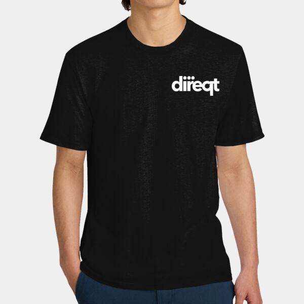 Crest Print White Logo - Perfect Weight ® Tee Thumbnail