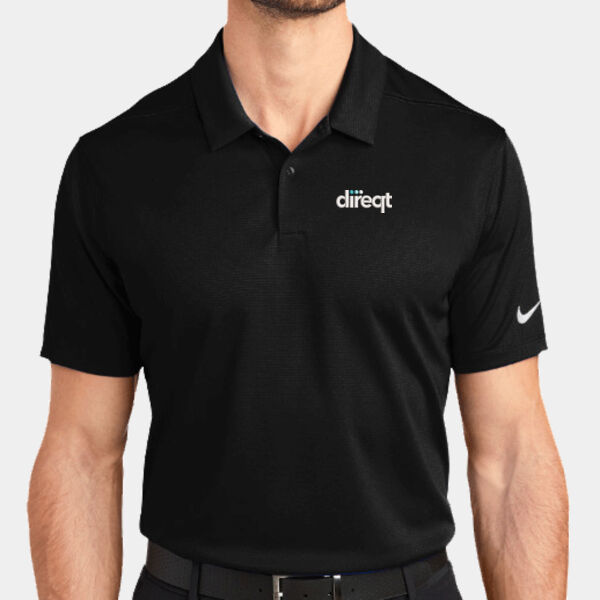 Embroidered Color Logo  - Dry Essential Solid Polo (low stock) Thumbnail