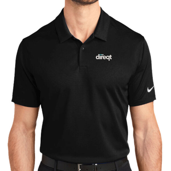 Embroidered Color Logo  - Dry Essential Solid Polo (low stock) Thumbnail