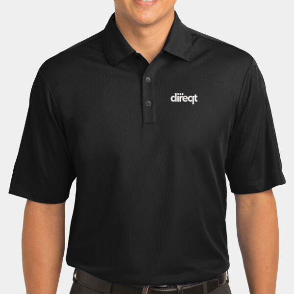Embroidered White Logo - Tech Sport Dri FIT Polo Thumbnail