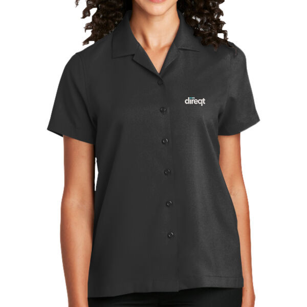 Embroidered - Ladies Short Sleeve Performance Staff Shirt Thumbnail