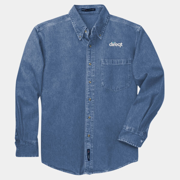 Embroidered - Heavyweight Denim Shirt Thumbnail