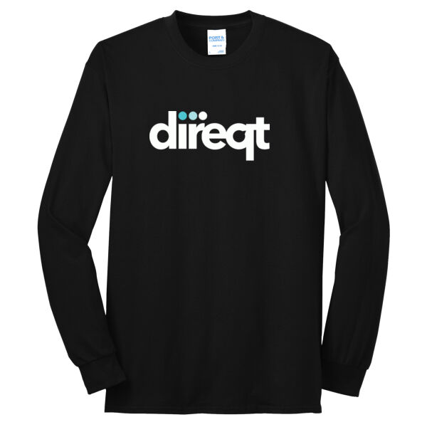 Full Print Color Logo - Long Sleeve Core Blend Tee Thumbnail