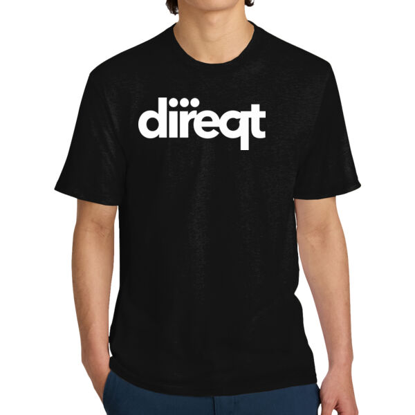 Full Print White Logo - Perfect Weight ® Tee Thumbnail