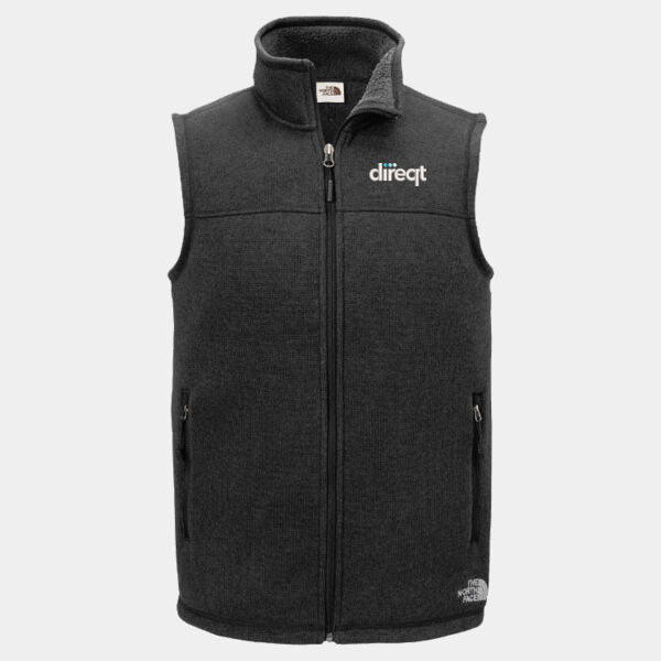 Emroidered  - Sweater Fleece Vest Thumbnail