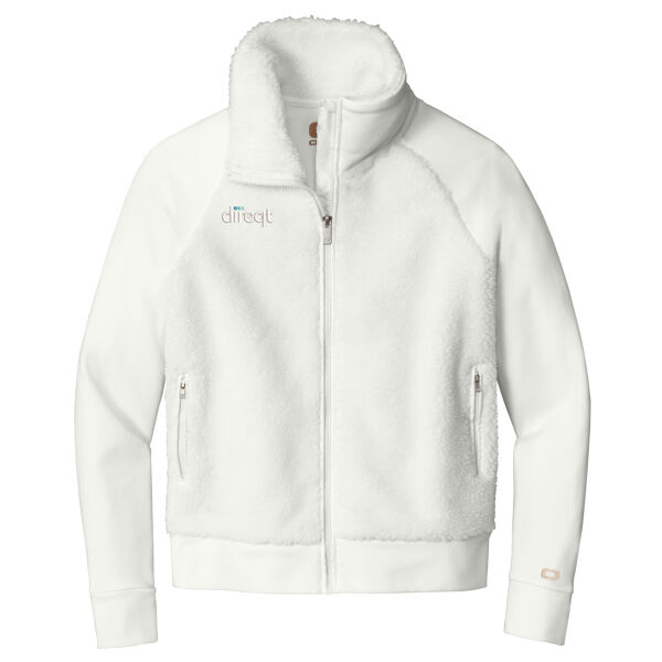 Emroidered - Ladies Luuma Sherpa Full Zip Thumbnail