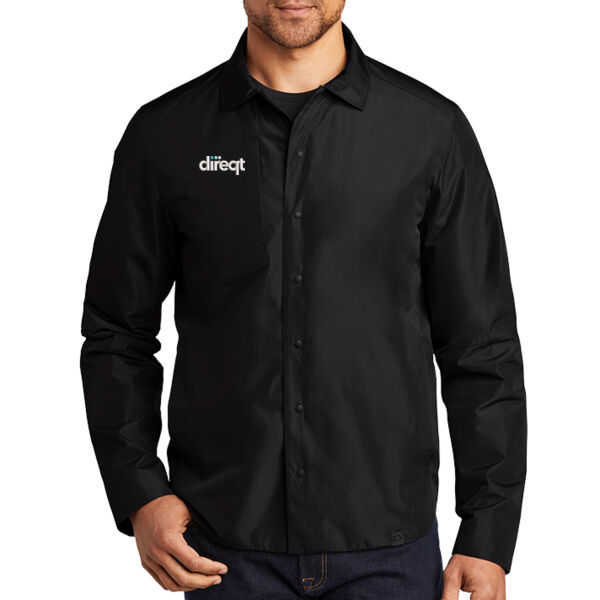 Emroidered - Reverse Shirt Jacket Thumbnail