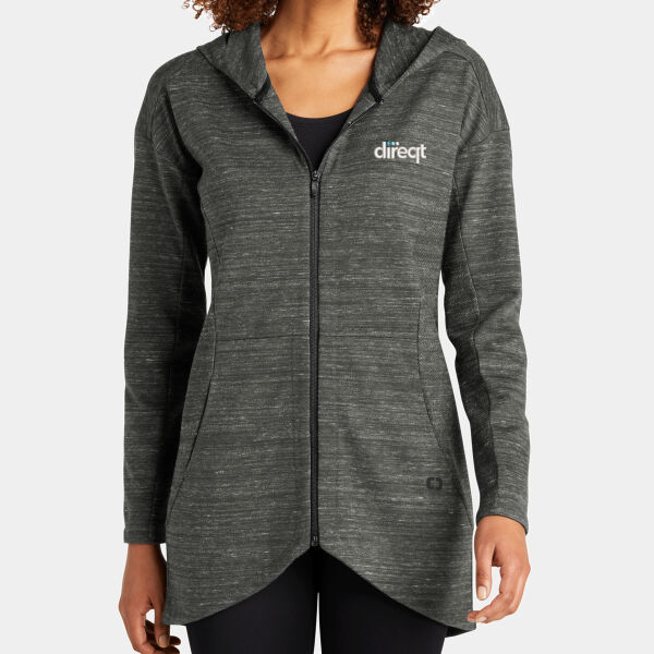 Emroidered - Ladies Flux Full Zip Hoodie Thumbnail