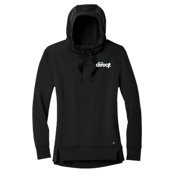 Crest Print  - Ladies Luuma Pullover Fleece Hoodie Thumbnail