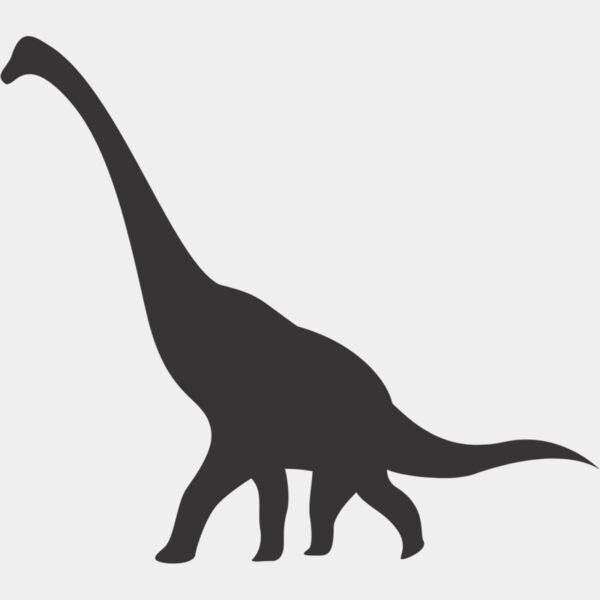 Brachiosaurus Dinosaur Silhouette 2 Thumbnail