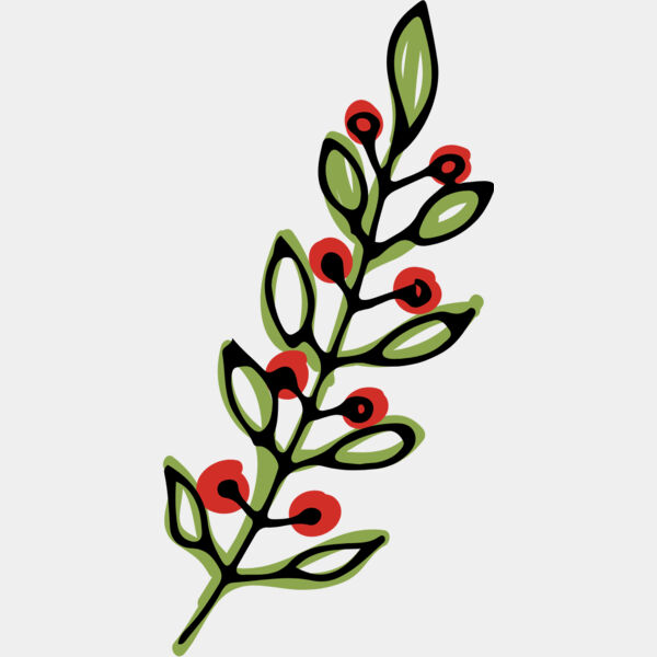 Winter Holly Berry Branch 2 Thumbnail