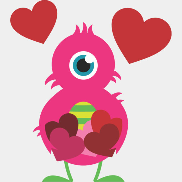 Cute Monster Heart 6 Thumbnail