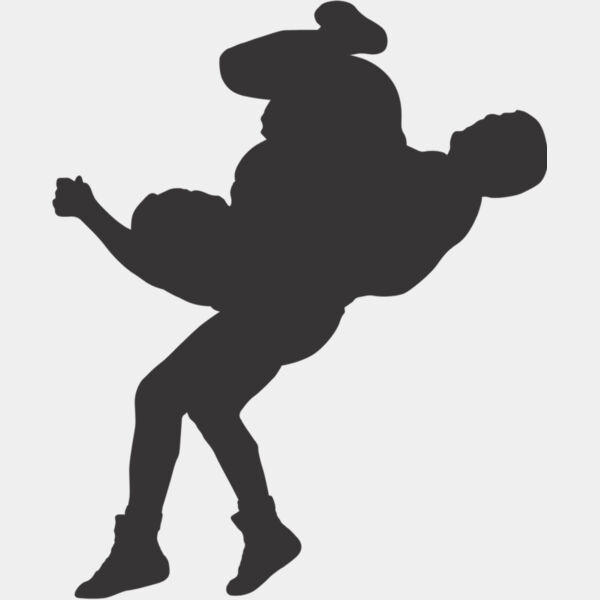 Wrestling Silhouette 7 Thumbnail