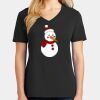Ladies Core Cotton V-Neck Tee Thumbnail